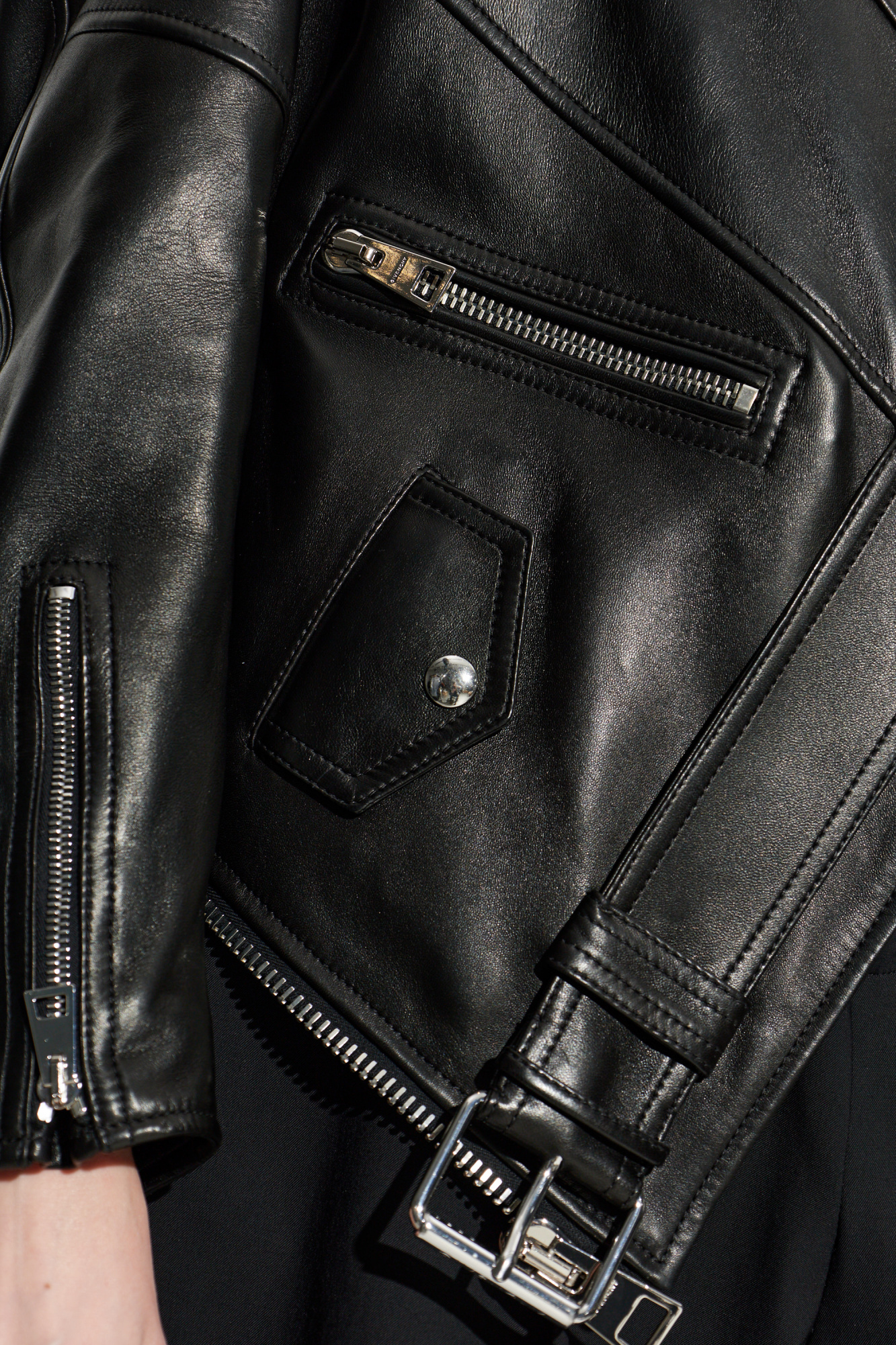 Givenchy Lambskin leather jacket | Women's | Vitkac